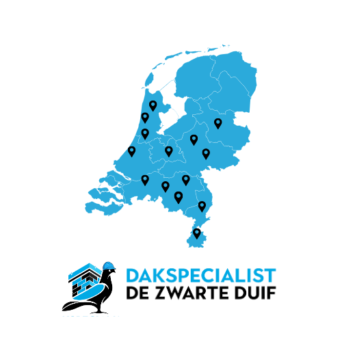 Werkgebied Dakspecialist De Zwarte Duif